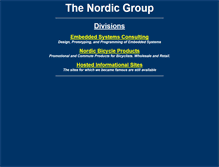 Tablet Screenshot of nordicgroup.us